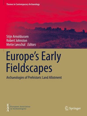 cover image of Europe's Early Fieldscapes